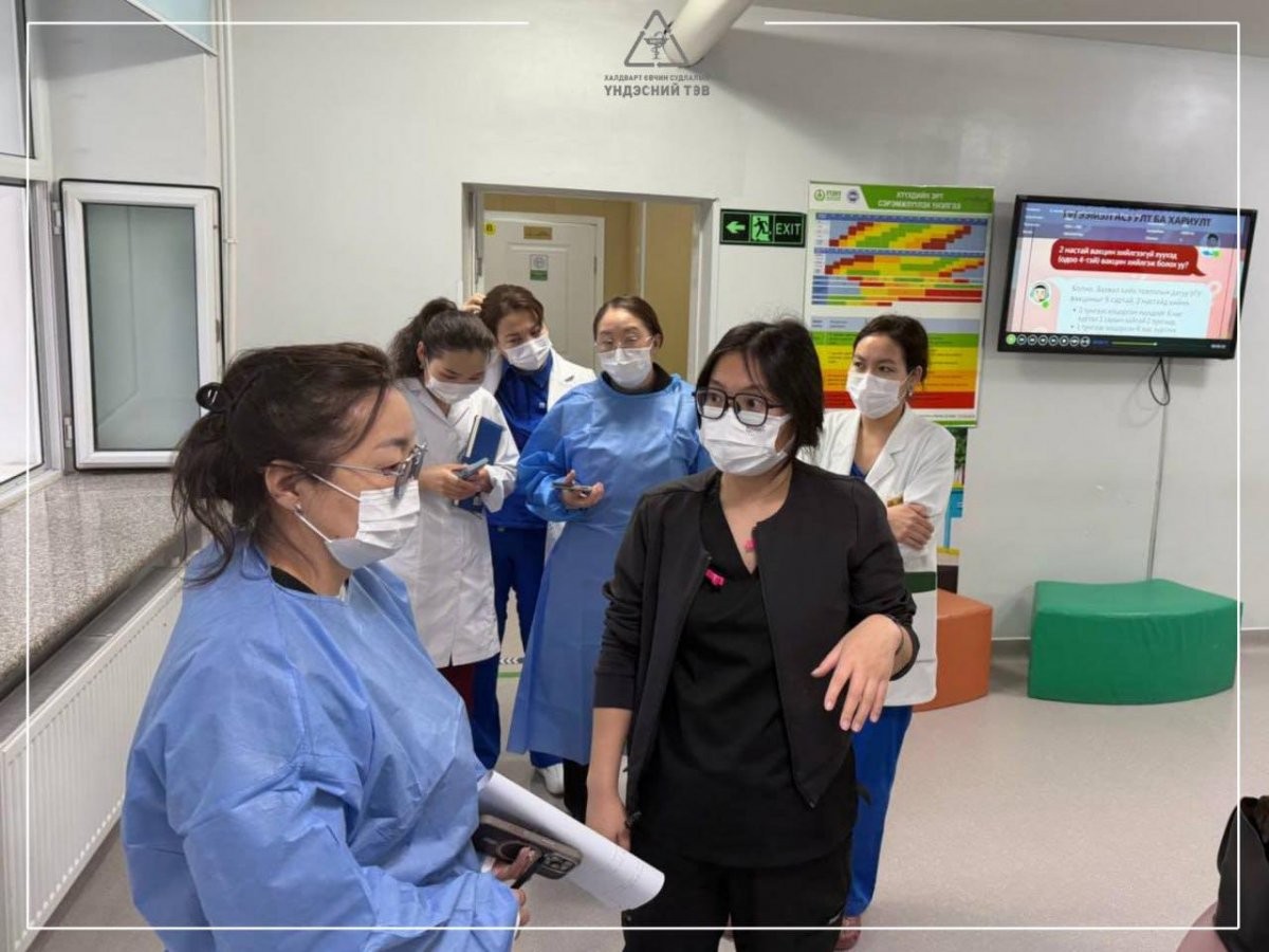 Улаанбурхан өвчний дараагийн давлагаанаас сэргийлэх зорилгоор эрүүл мэндийн байгууллагуудад дэмжлэгт хяналт хийж байна